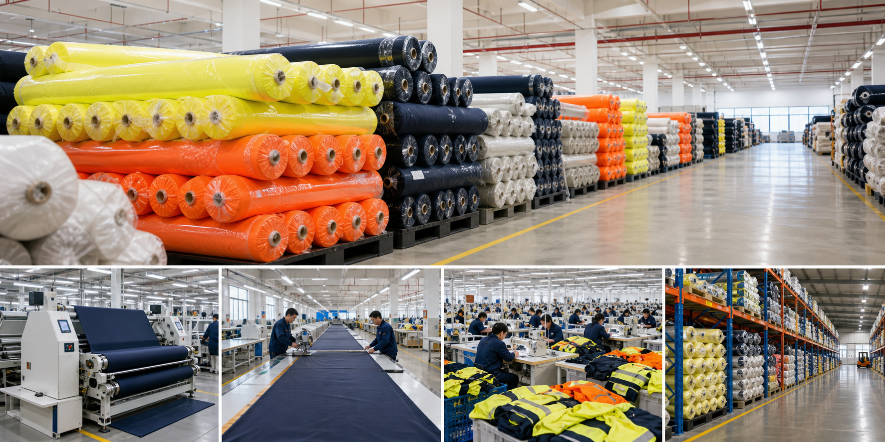 Factory warehouse and production environment